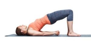 Woman Doing Bridge Pose